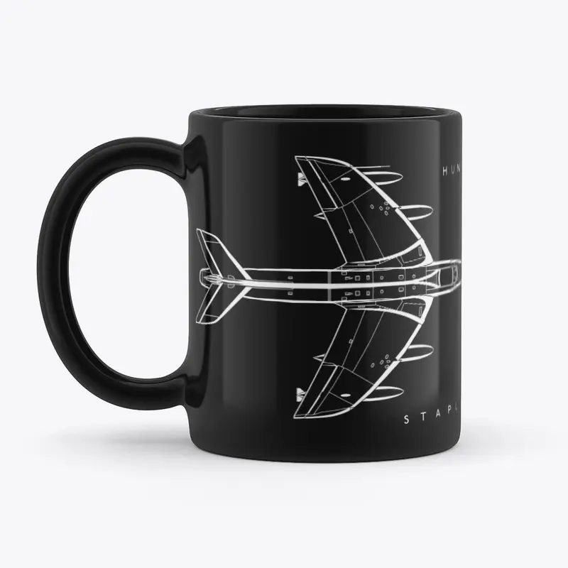 Hawker Hunter FGA9 Mug