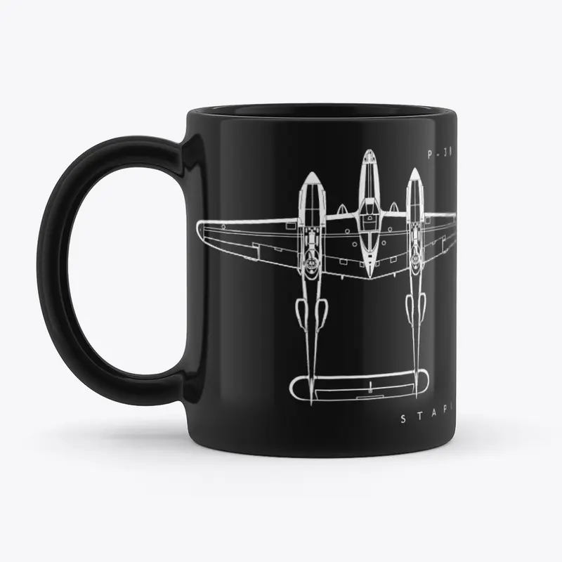 P-38 Lightning Mug