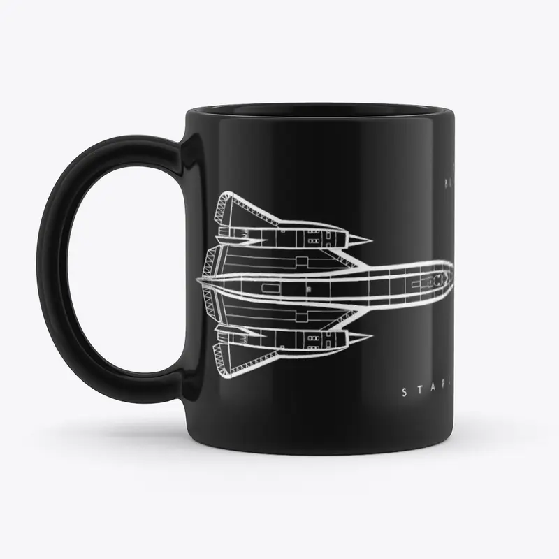 SR-71A Blackbird Mug